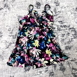 Swim Solutions One Piece Swimsuit Sz 20W